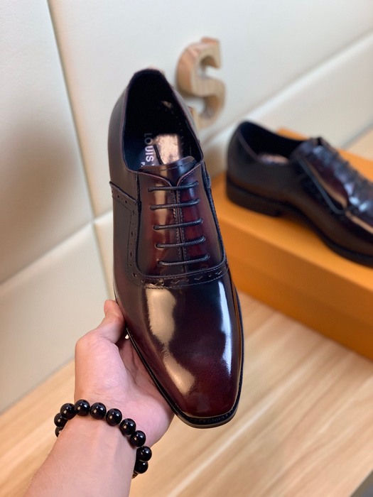 Shoes Louis Vuitton business oxford Burgundy