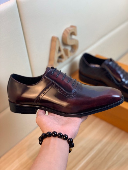 Shoes Louis Vuitton business oxford Burgundy