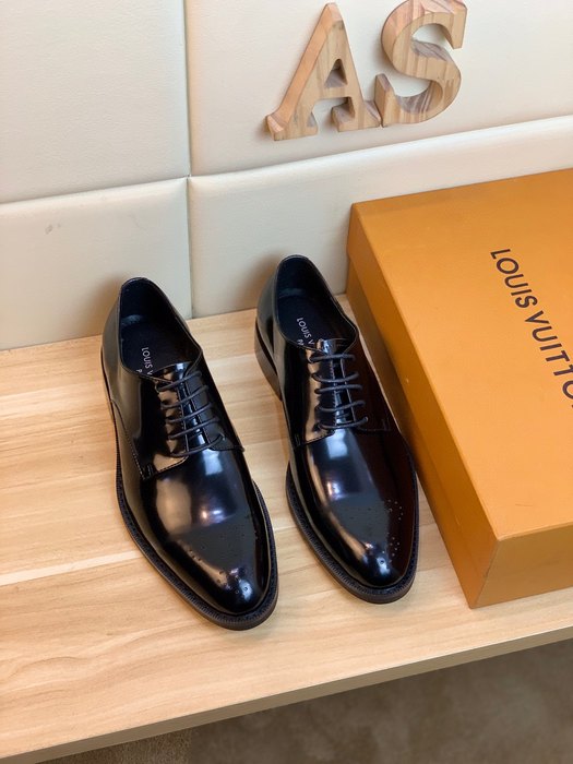 Shoes Louis Vuitton business shoes Black