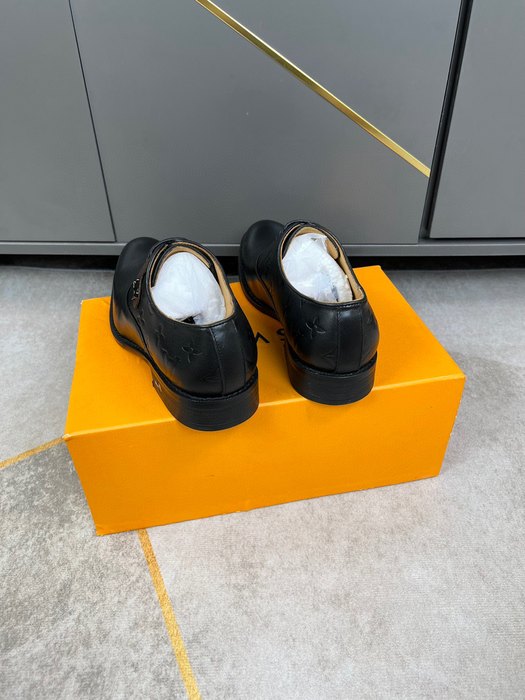 Shoes Louis Vuitton casual leather oxford Black