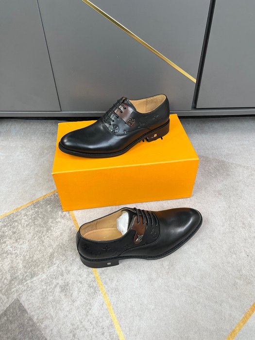 Shoes Louis Vuitton casual leather oxford Black