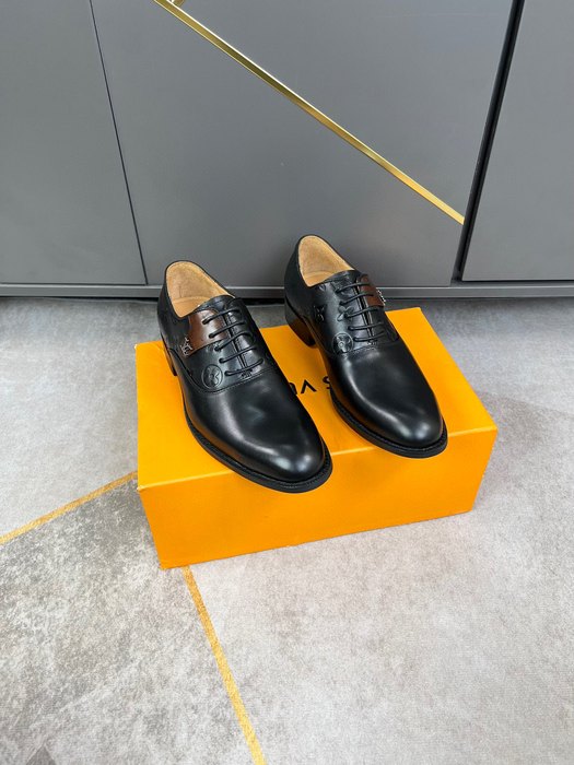 Shoes Louis Vuitton casual leather oxford Black
