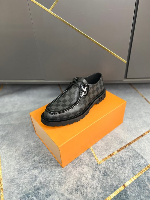 Shoes Louis Vuitton casual loafer Black 001