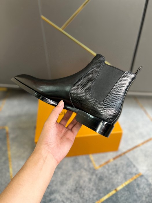 Shoes Louis Vuitton chelsea boots Black 003