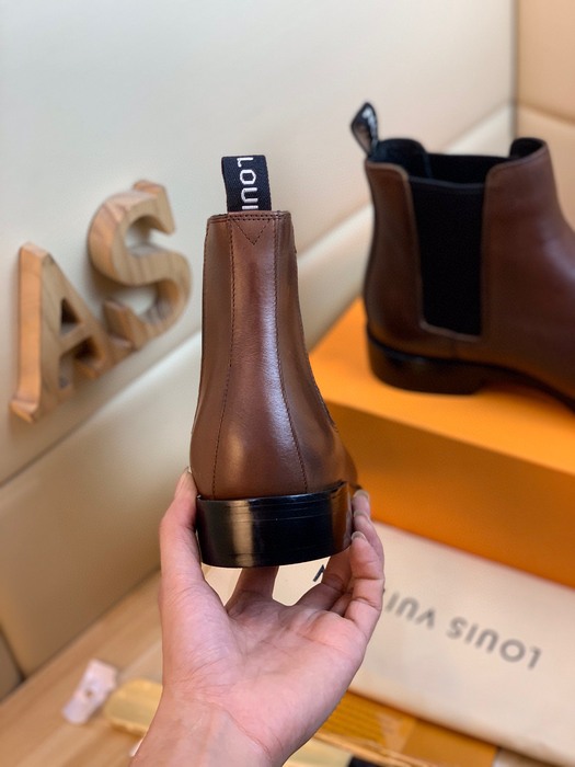 Shoes Louis Vuitton chelsea boots Brown 002