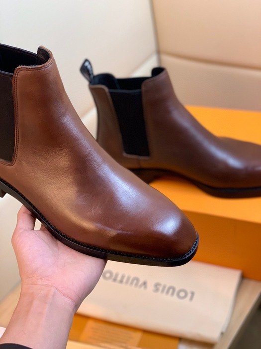 Shoes Louis Vuitton chelsea boots Brown 002