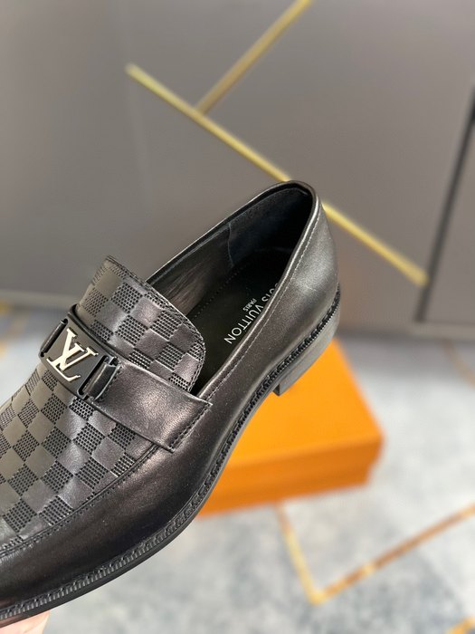 Shoes Louis Vuitton classic loafer Black 001