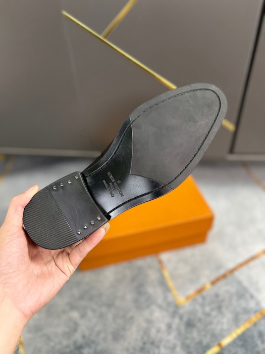 Shoes Louis Vuitton classic loafer Black 001