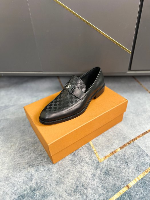 Shoes Louis Vuitton classic loafer Black 001