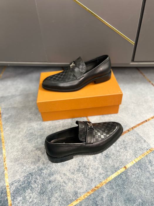 Shoes Louis Vuitton classic loafer Black 001