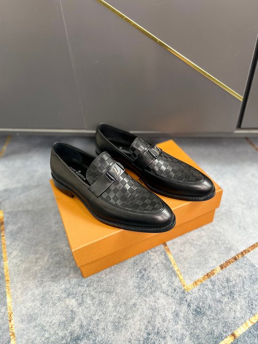 Shoes Louis Vuitton classic loafer Black 001