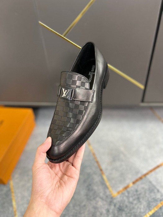 Shoes Louis Vuitton classic loafer Black 001