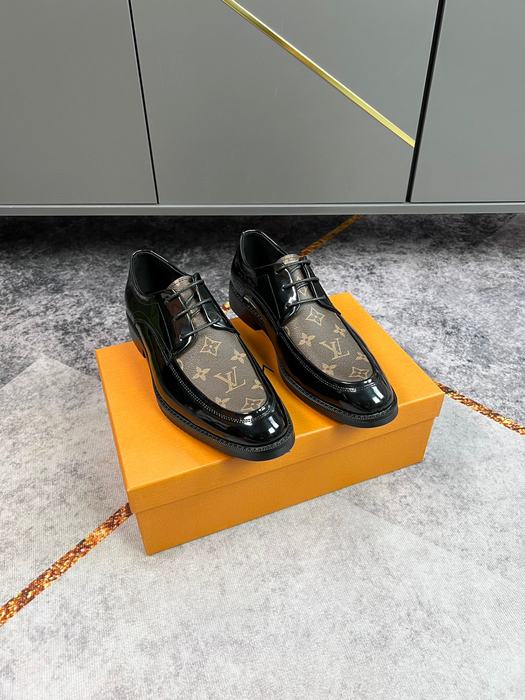 Shoes Louis Vuitton derby lace up Black