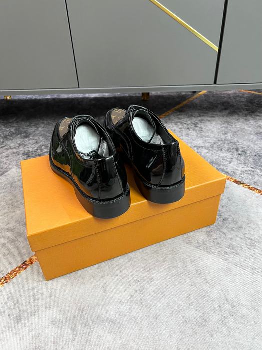 Shoes Louis Vuitton derby lace up Black