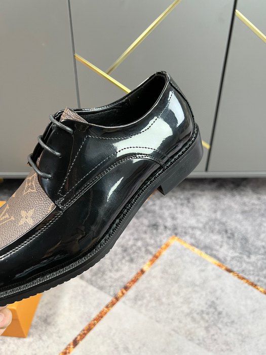 Shoes Louis Vuitton derby lace up Black