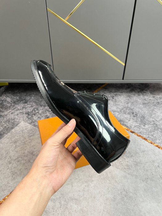 Shoes Louis Vuitton derby lace up Black