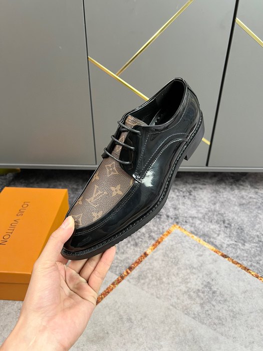 Shoes Louis Vuitton derby lace up Black