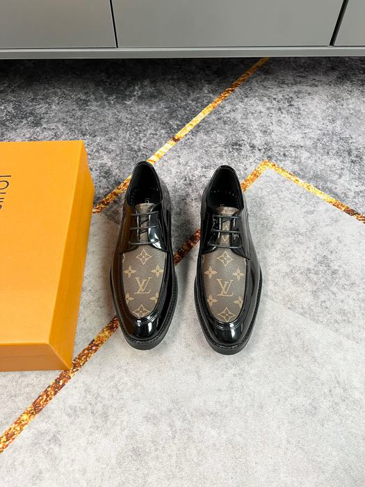 Shoes Louis Vuitton derby lace up Black