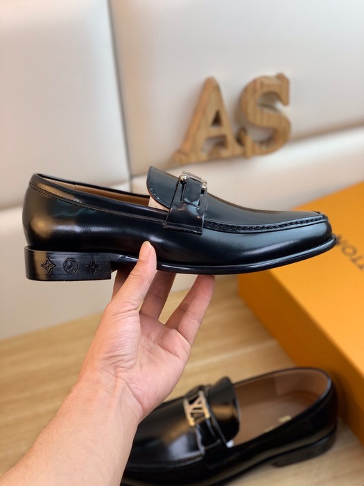 Shoes Louis Vuitton dress loafer Black