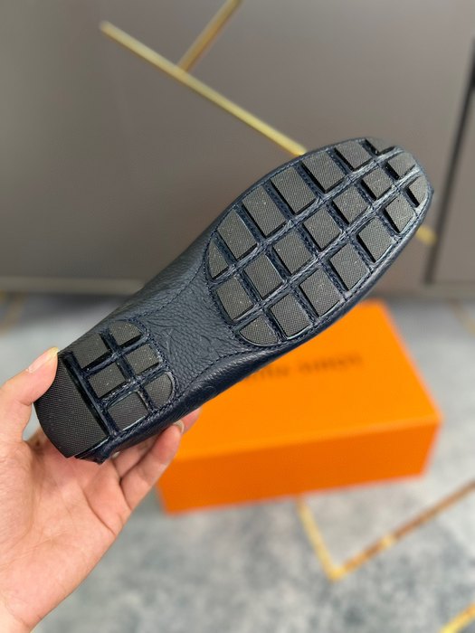 Shoes Louis Vuitton driver loafer Black