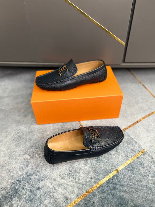 Shoes Louis Vuitton driver loafer Black