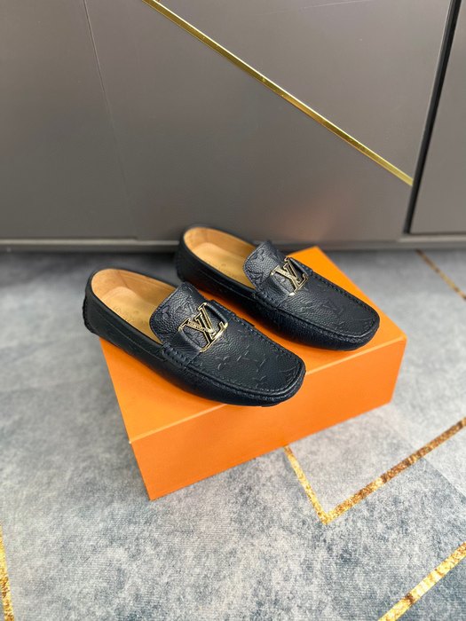 Shoes Louis Vuitton driver loafer Black