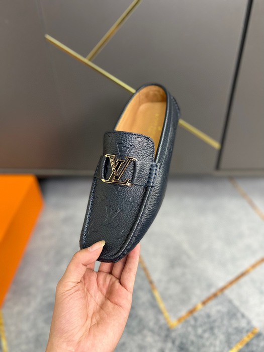 Shoes Louis Vuitton driver loafer Black