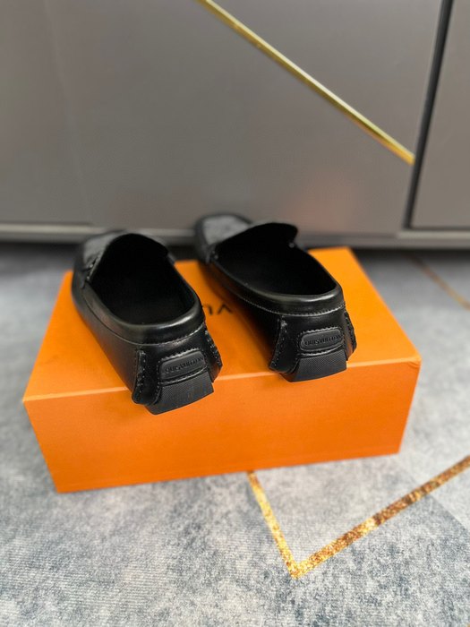 Shoes Louis Vuitton driving loafer Black 001