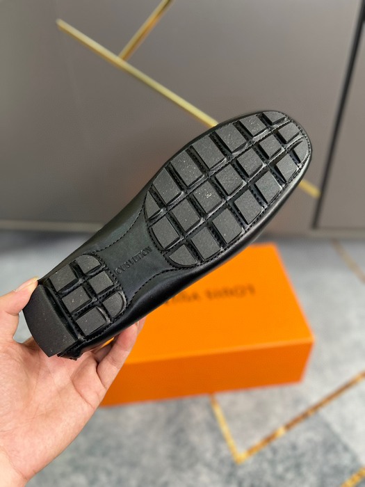 Shoes Louis Vuitton driving loafer Black 001