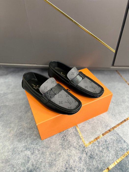 Shoes Louis Vuitton driving loafer Black 001