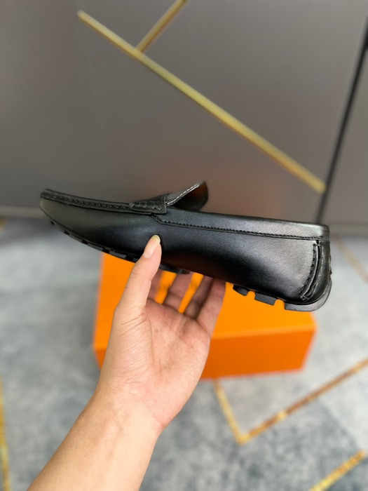Shoes Louis Vuitton driving loafer Black 001