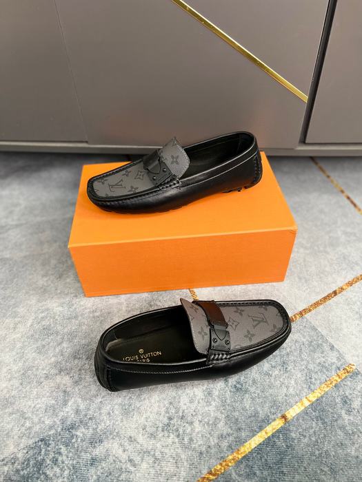 Shoes Louis Vuitton driving loafer Black 001