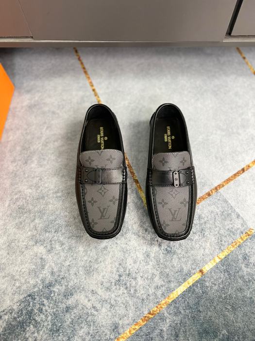 Shoes Louis Vuitton driving loafer Black 001