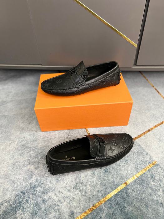 Shoes Louis Vuitton driving loafer Black 002