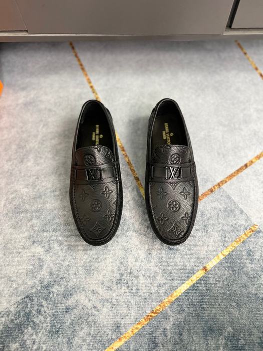 Shoes Louis Vuitton driving loafer Black 002
