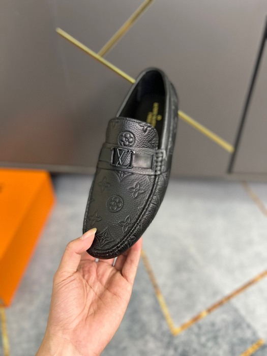 Shoes Louis Vuitton driving loafer Black 002