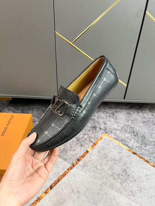Shoes Louis Vuitton driving loafer Black 003