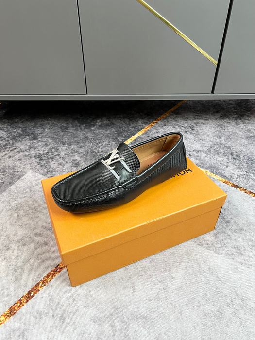 Shoes Louis Vuitton driving loafer Black 003