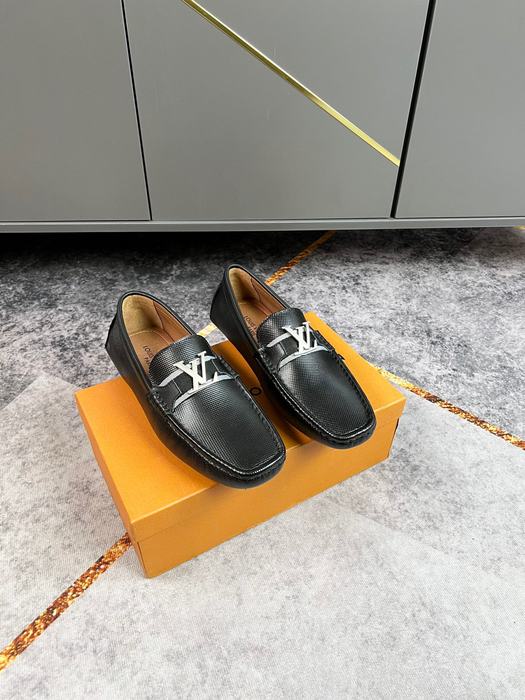Shoes Louis Vuitton driving loafer Black 003