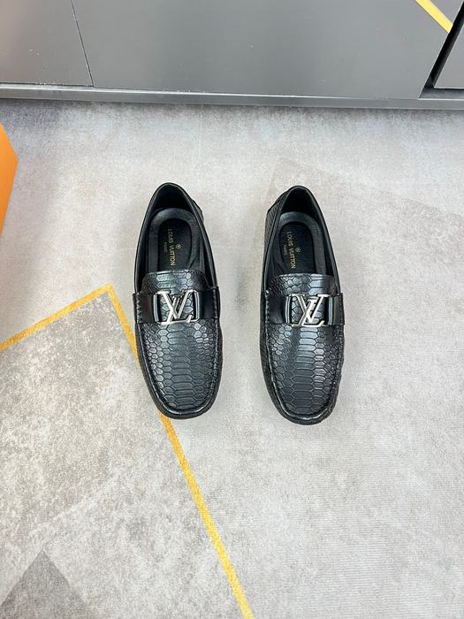 Shoes Louis Vuitton driving loafer Black 004