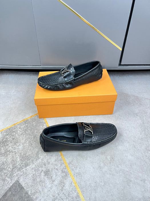 Shoes Louis Vuitton driving loafer Black 004