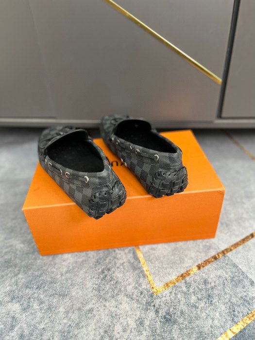 Shoes Louis Vuitton driving loafer Black