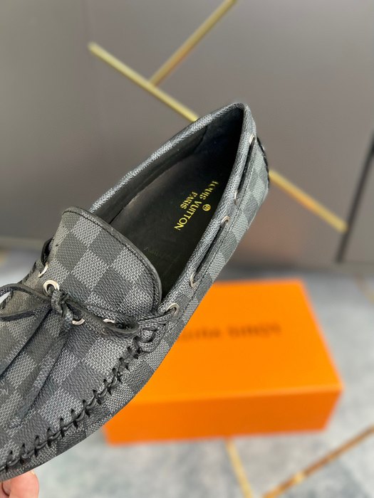 Shoes Louis Vuitton driving loafer Black