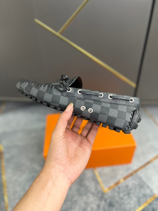 Shoes Louis Vuitton driving loafer Black