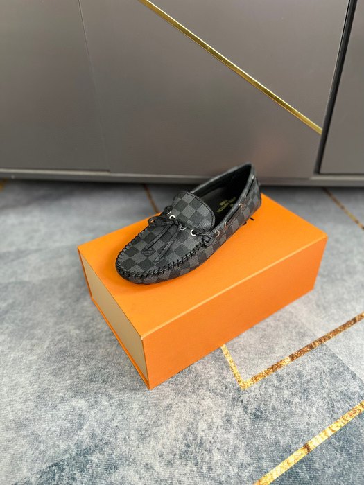 Shoes Louis Vuitton driving loafer Black