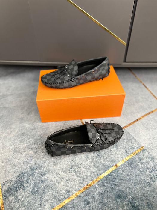 Shoes Louis Vuitton driving loafer Black