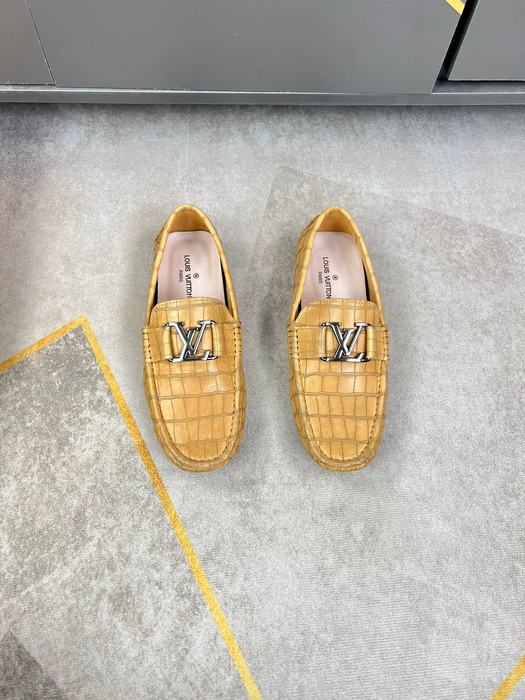 Shoes Louis Vuitton driving loafer Tan