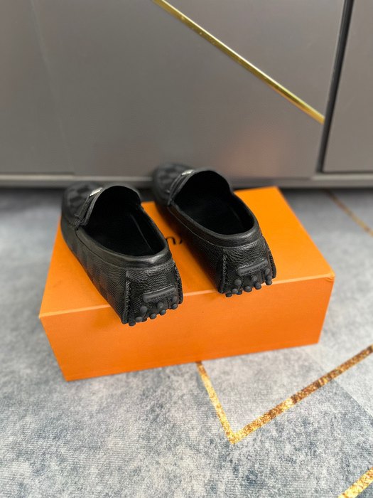 Shoes Louis Vuitton driving loafers Black