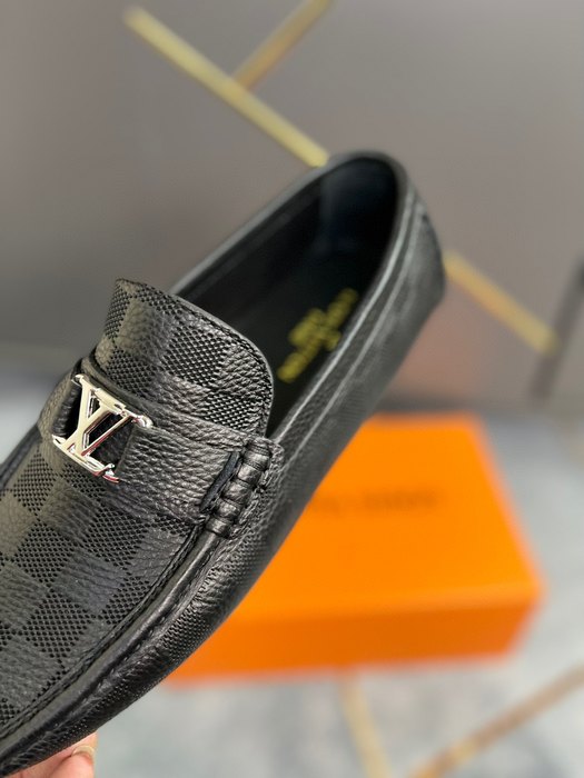 Shoes Louis Vuitton driving loafers Black