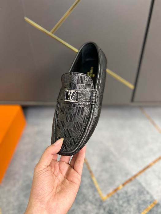 Shoes Louis Vuitton driving loafers Black